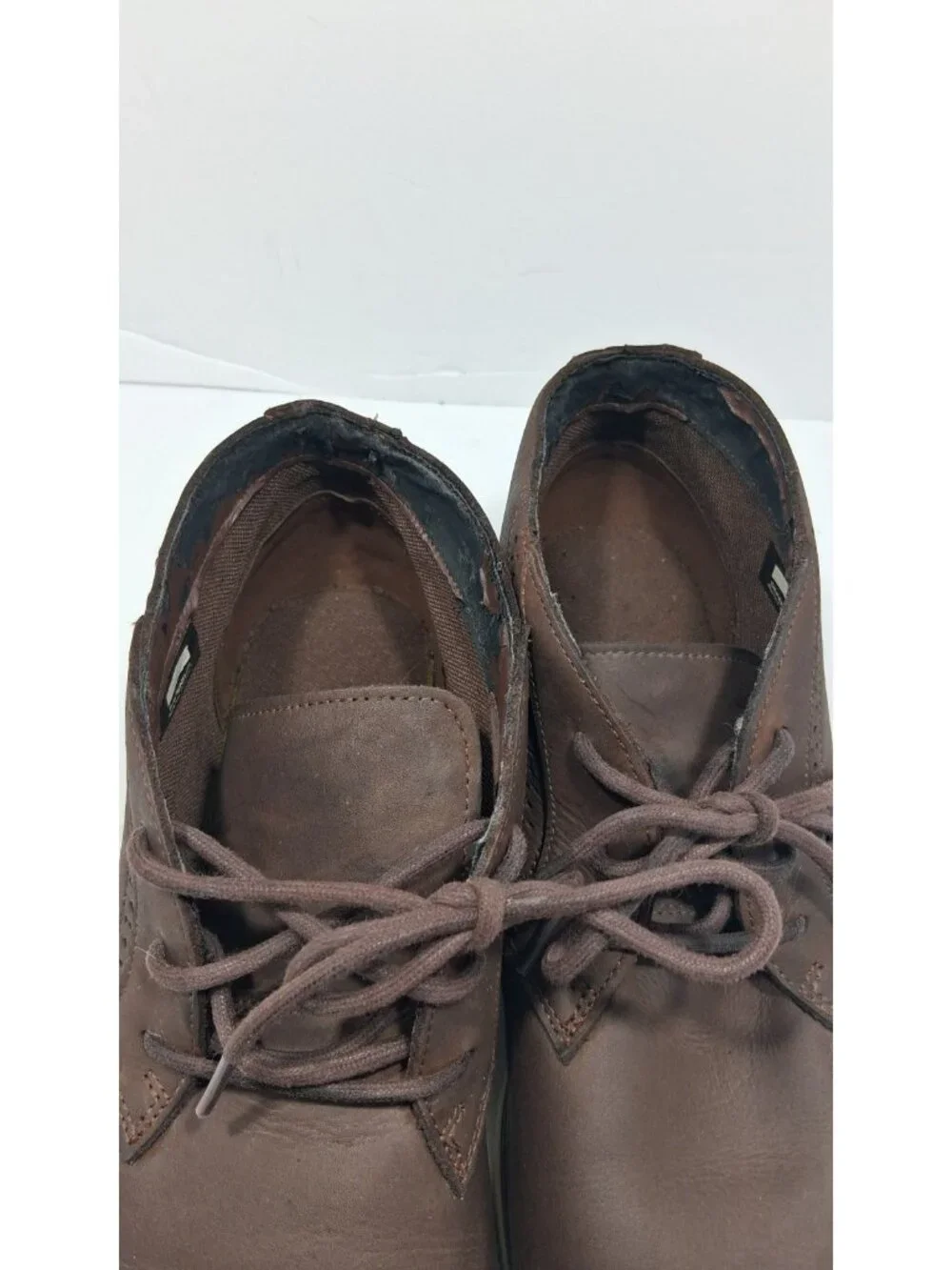Timberland Chukka Boot; Brown Leathermen  Size US11 Leather Boots A1TO3 Y